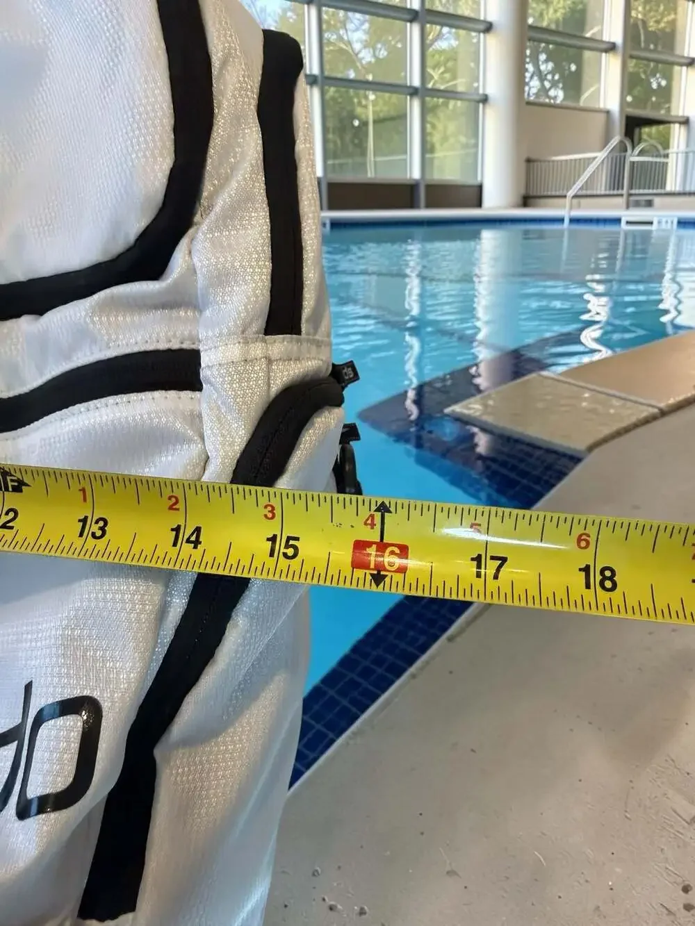 Speedo Teamster 2.0 Swimming Backpack White/Black